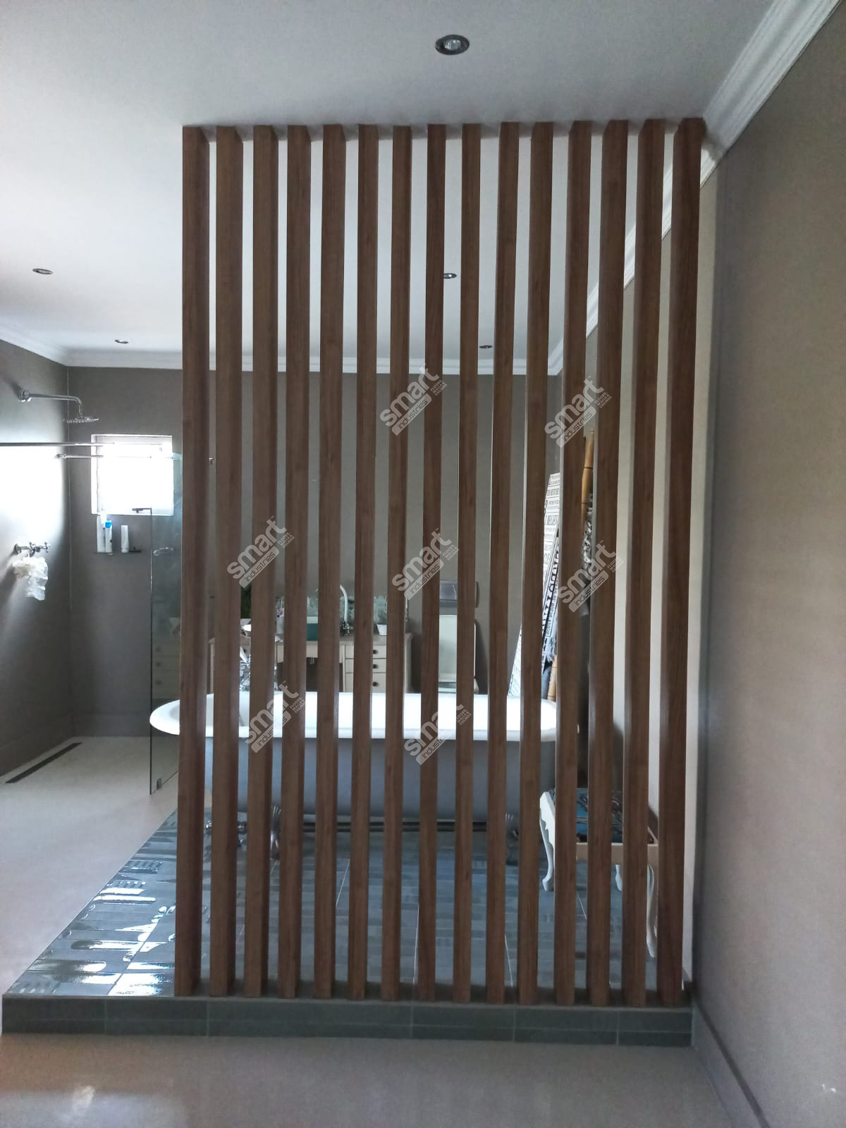 Wooden Slats – Bathroom